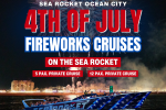 4th of July Fireworks Cruises in Ocean City